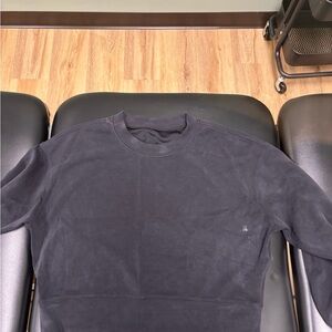 lululemon athletica Black Crew Neck Sweater